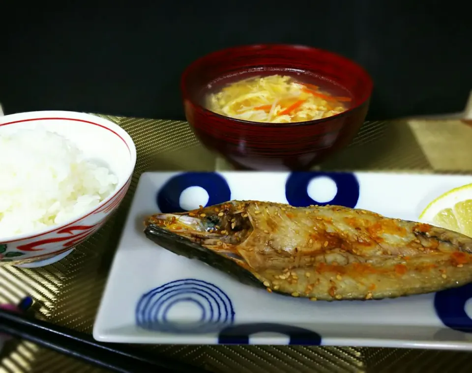 🌃🍴晩ごはん🐟  ミルキークィーン米🍚😊|☆Yumi☆さん