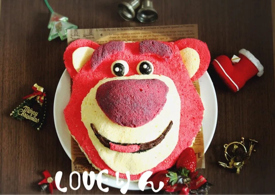 Snapdishの料理写真:ロッツォでクリスマスケーキ|LOVEりんさん