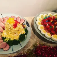 Snapdishの料理写真:クリスマスパーティ料理|みほたんさん