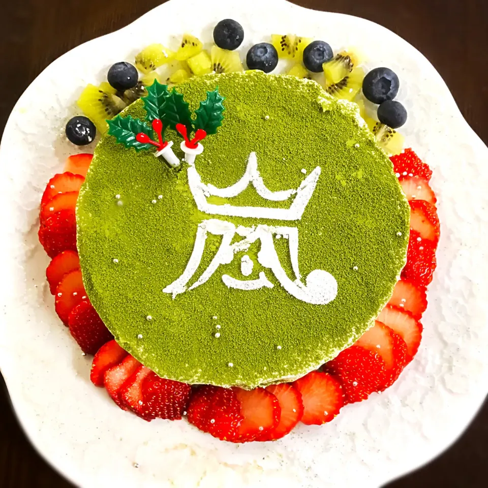 Xmas&birthday cake🎂|さくらんぼ🍒さん