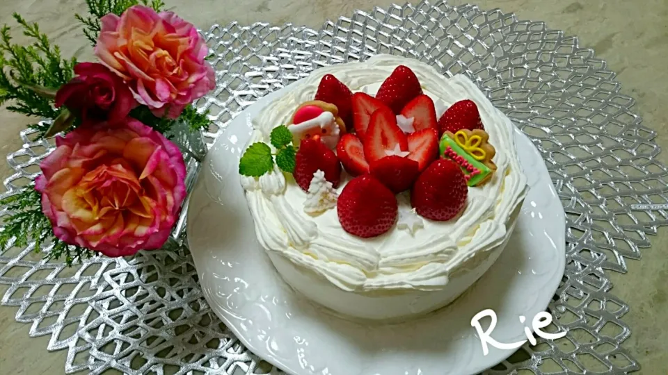 ♥苺のショートケーキ♥|rii-kitchenさん