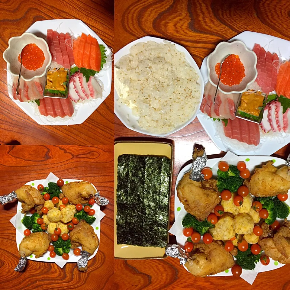 自宅Xmasパーティー|Erikoさん