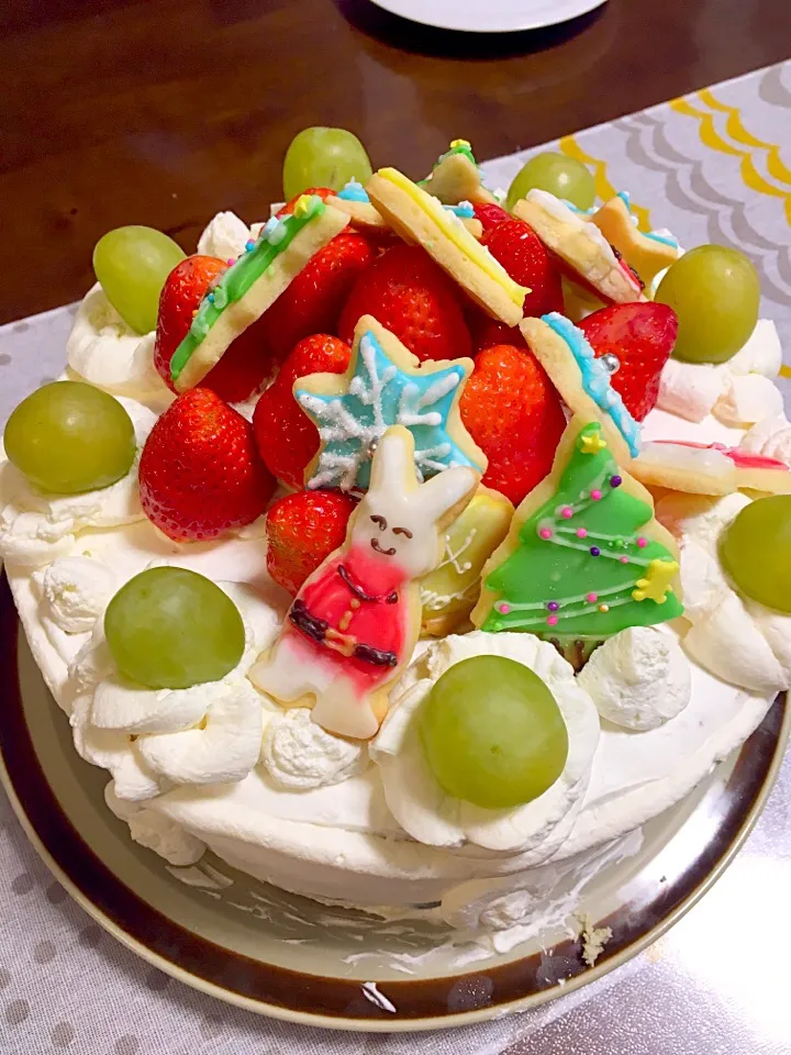 クリスマスケーキ(^^)|るるうささん