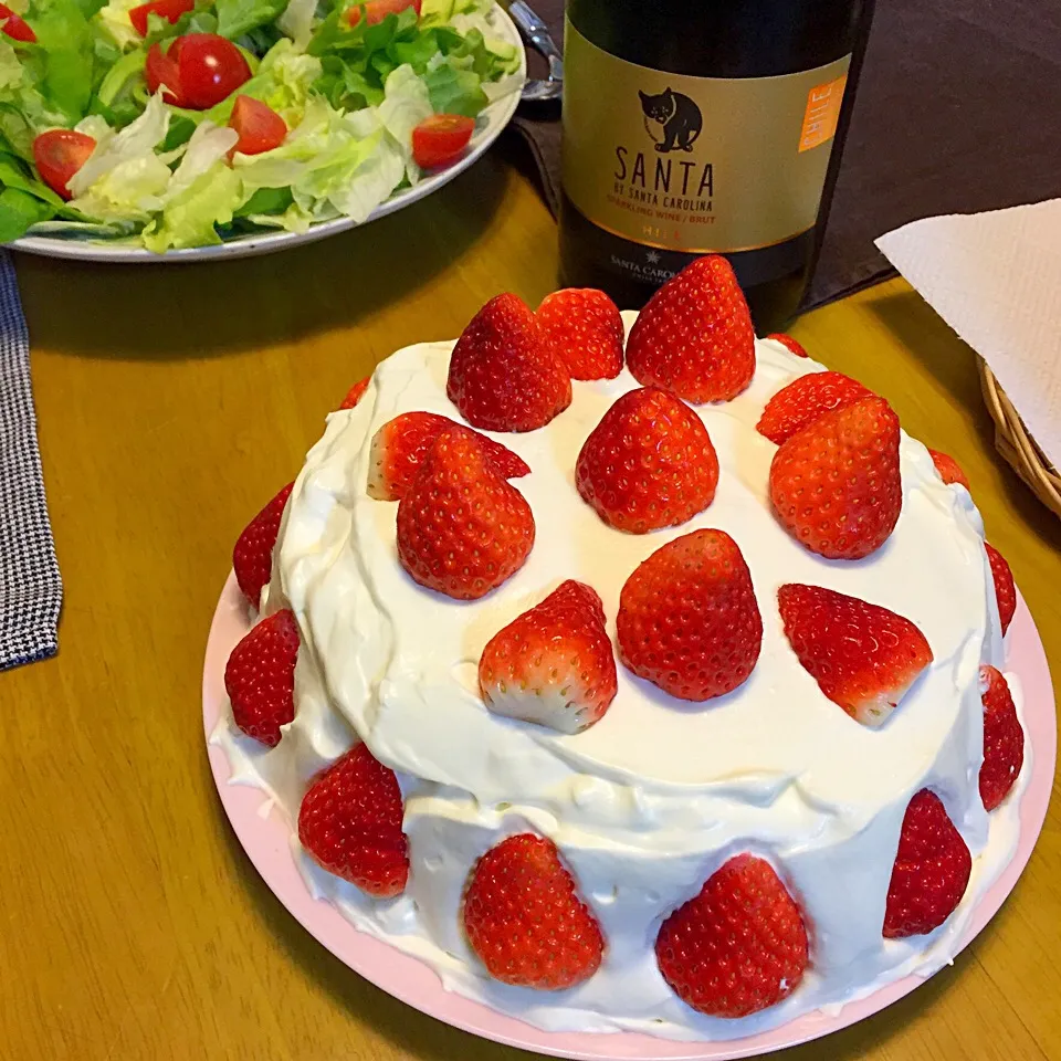 パパさん作クリスマスケーキ|おおけいさん