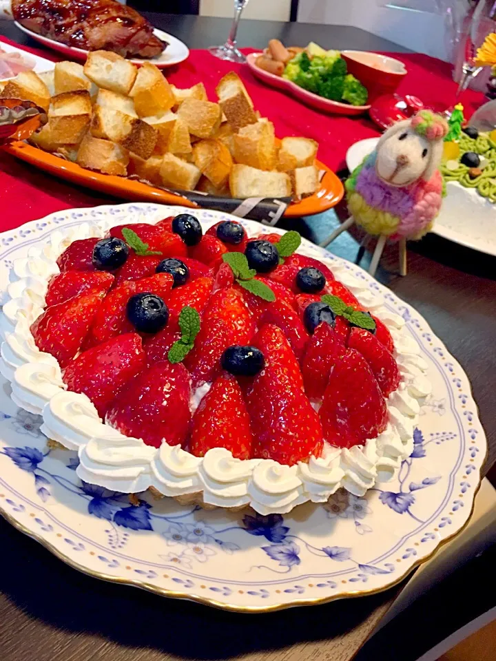 娘作ですが…イチゴタルト🍓ケーキ⁈かな🎵|kiyoさん