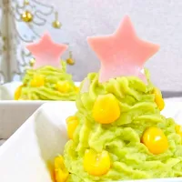 Snapdishの料理写真:Tree avocado potato salad(アボカドポテトサラダツリー)|Elinoさん