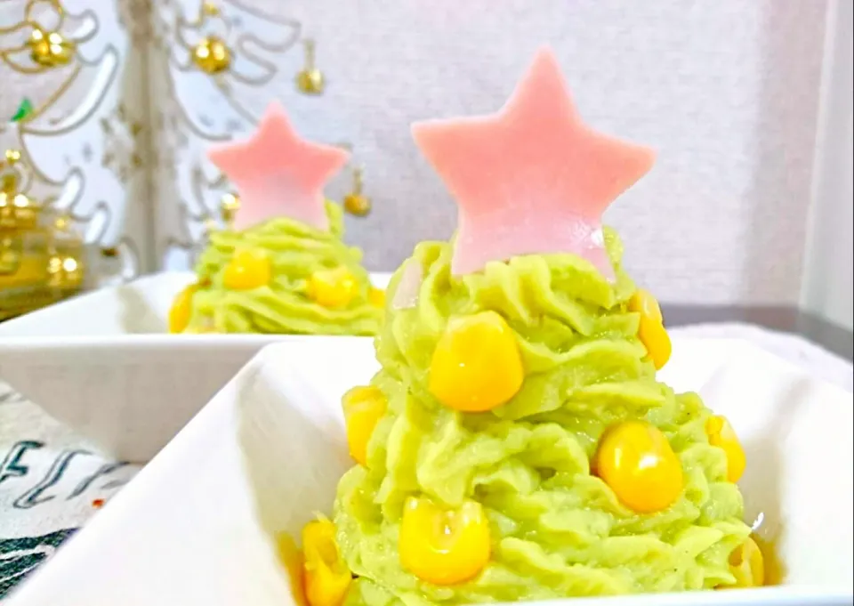 Tree avocado potato salad(アボカドポテトサラダツリー)|Elinoさん