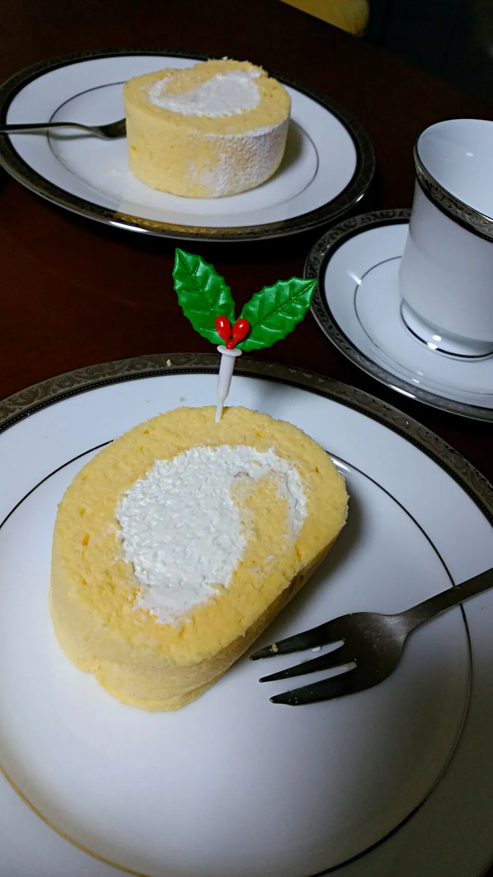 Snapdishの料理写真:初めてのロールケーキ|まさこさん