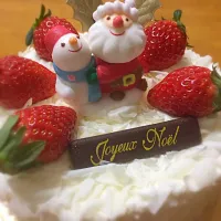 Snapdishの料理写真:クリスマスケーキ|odamanさん