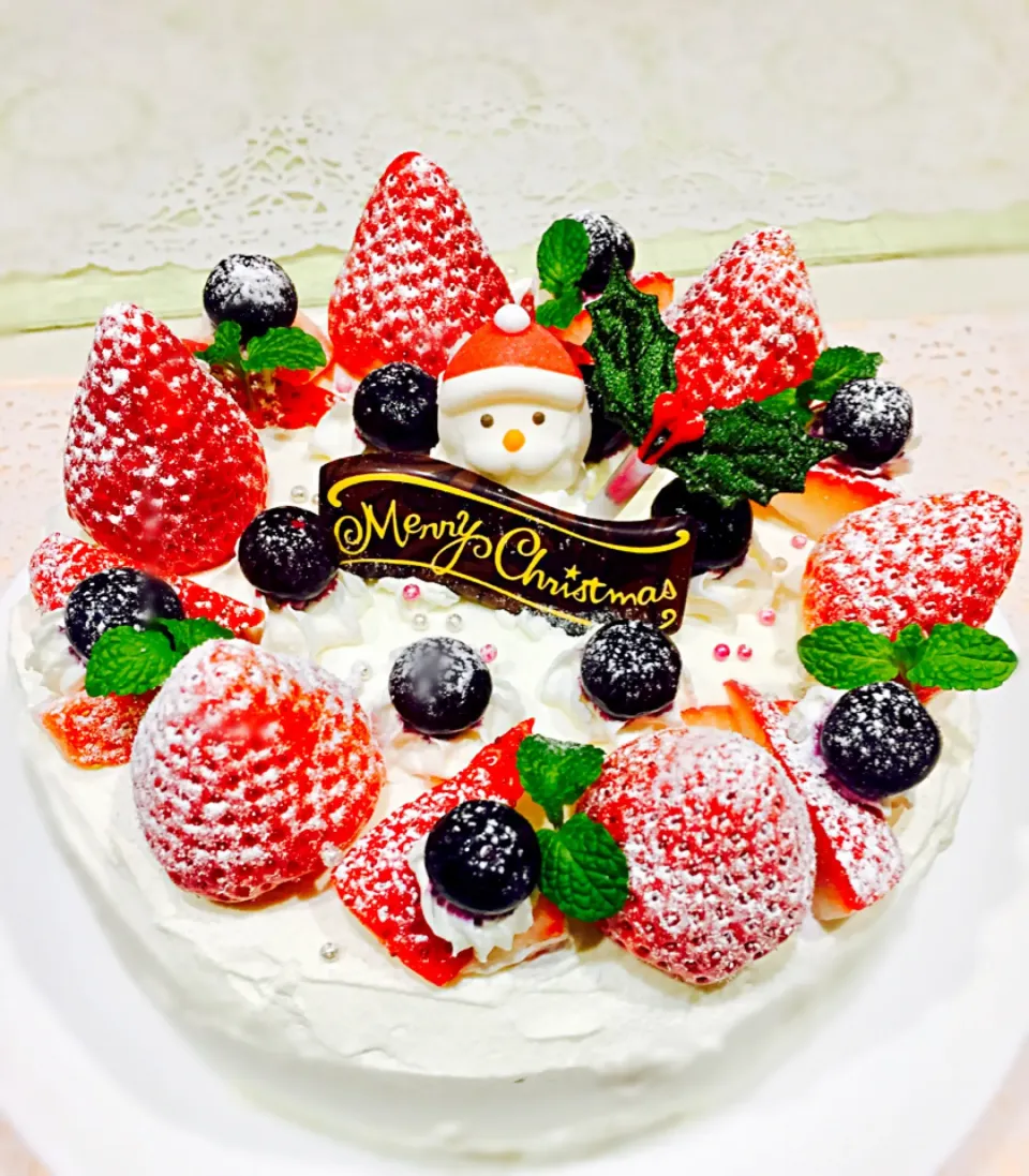 🎄クリスマスケーキ🎂|ごまたまごさん