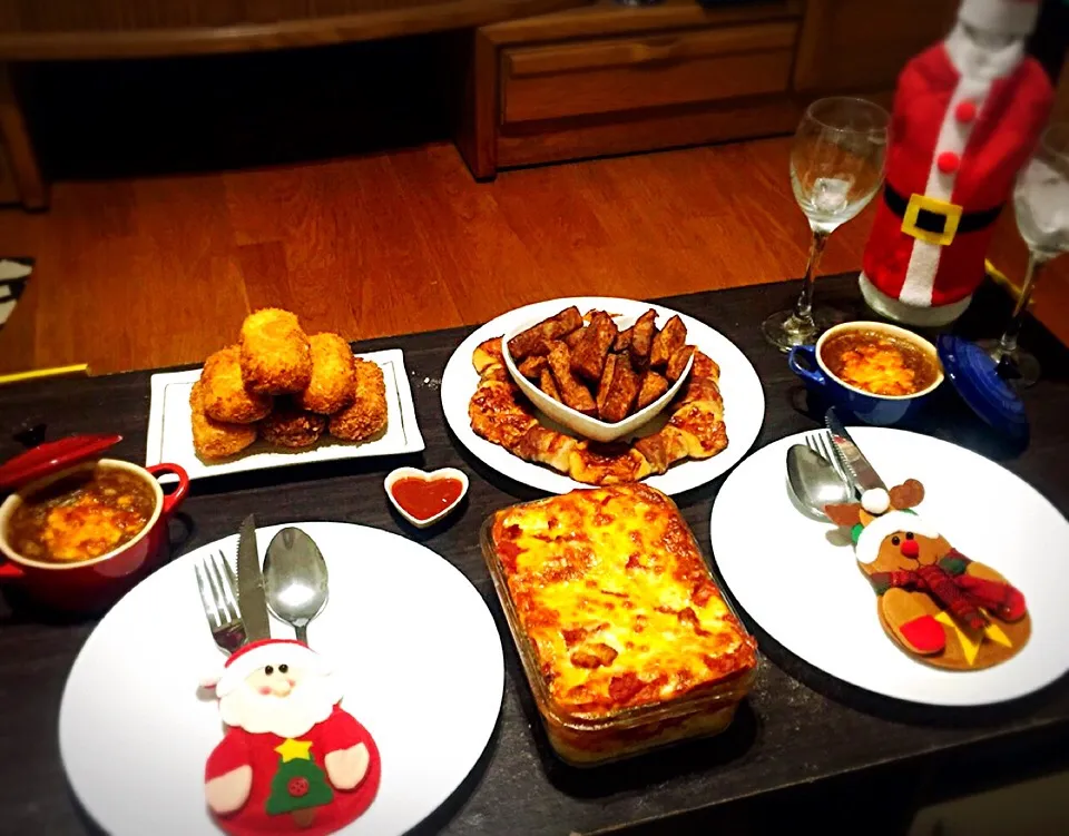 Snapdishの料理写真:Christmas dinner|Emilyさん