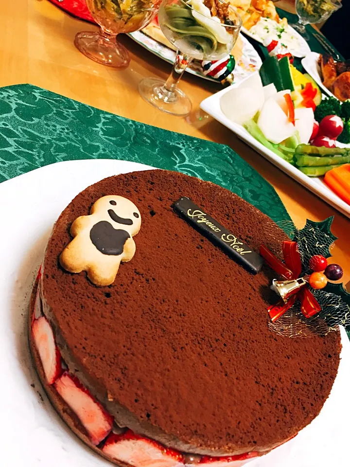 Chocolate Cheesecake🎄|sana.ayaさん