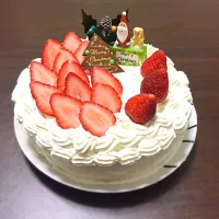 Snapdishの料理写真:クリスマスケーキ！|薄荷さん