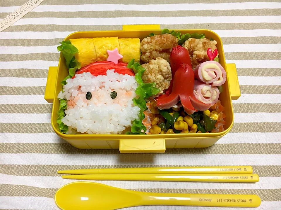 2016/12/25クリスマスのお弁当|kimiさん