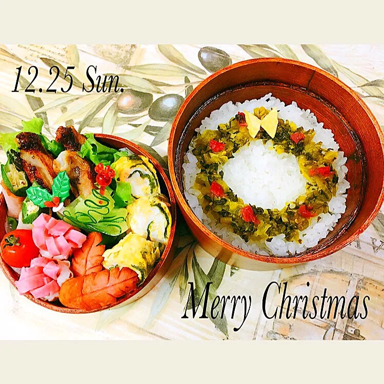 クリスマス！リース弁当♡|mikiteeee52さん