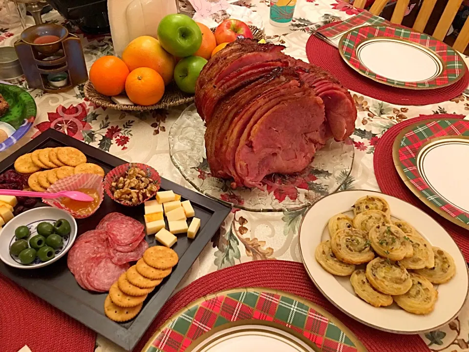 Christmas Eve Ham Dinner🎄|🌺IAnneさん