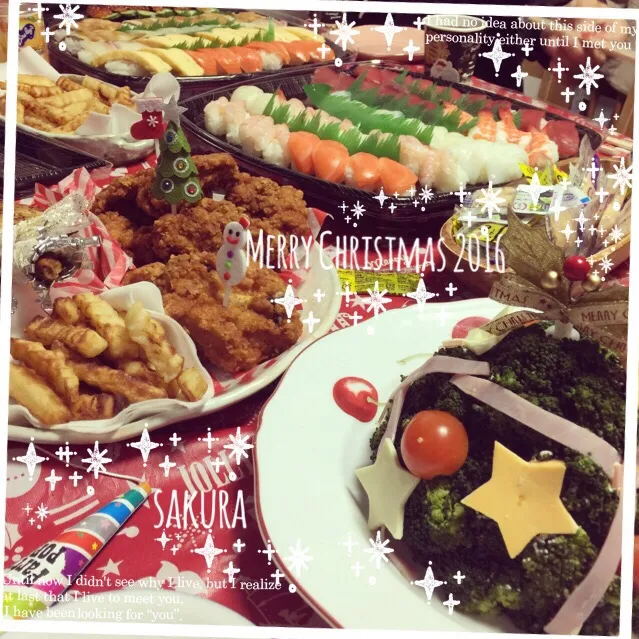 2016Xmasパーティー！ŧ‹ŧ‹"(///)'ω'(///)ŧ‹"ŧ‹"|さくちんさん