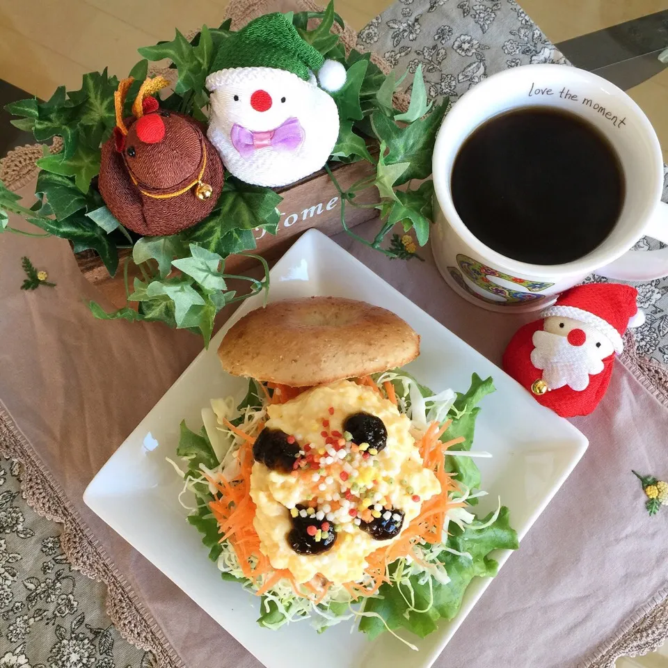 海苔の佃煮のせたまごサラダamoサンド❤︎|Makinsさん