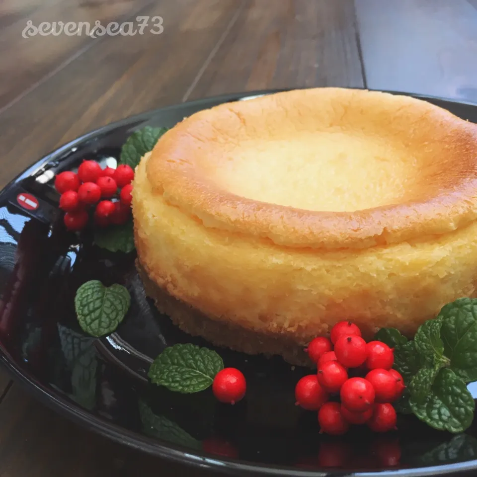 ベイクドチーズケーキʕ-̼͡-ʔ🧀💞🎄|七海さん