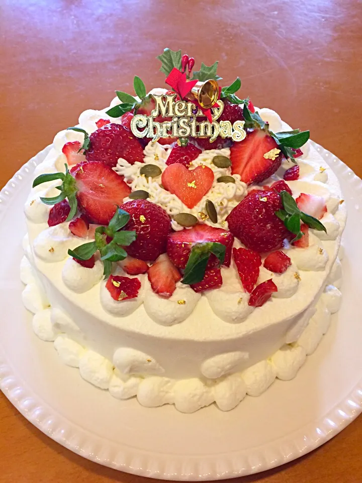 Snapdishの料理写真:2016クリスマスケーキ|ぴらふさん