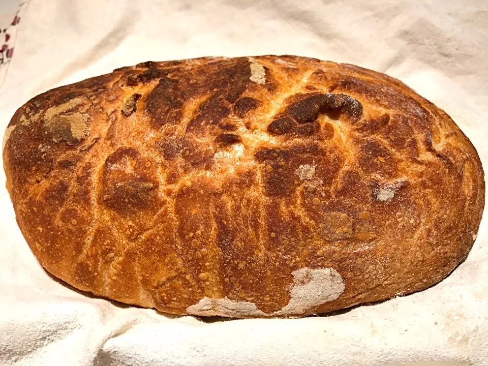 Sourdough #4 ( water on dough, hot steaming oven)|Chocochuさん