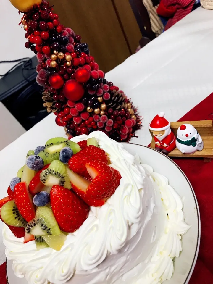 Snapdishの料理写真:Xmasケーキ🍰|ricaさん