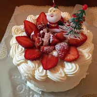 Snapdishの料理写真:クリスマスケーキ🎅🏼🎄|あみさん