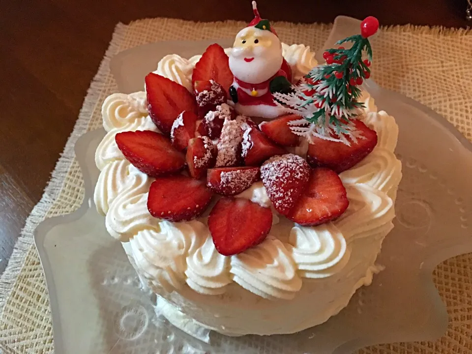 Snapdishの料理写真:クリスマスケーキ🎅🏼🎄|あみさん