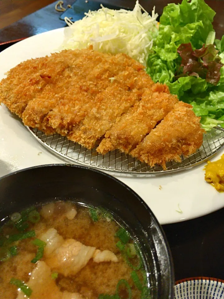 金華豚ロースとんかつ定食|ダンディ☆和田さん