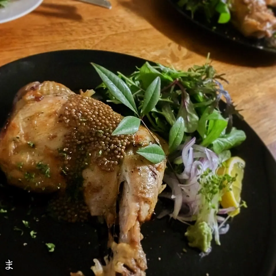 Snapdishの料理写真:シローさんの料理 炊飯器で…鶏のコンフィ|まる(丸大豆)さん