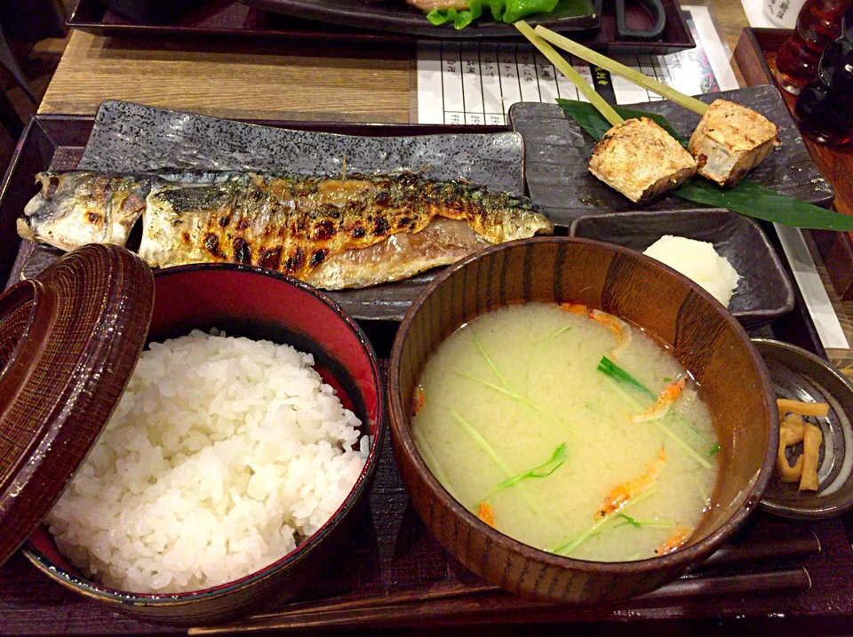 サバの文化干し定食|ゆっぴんさん