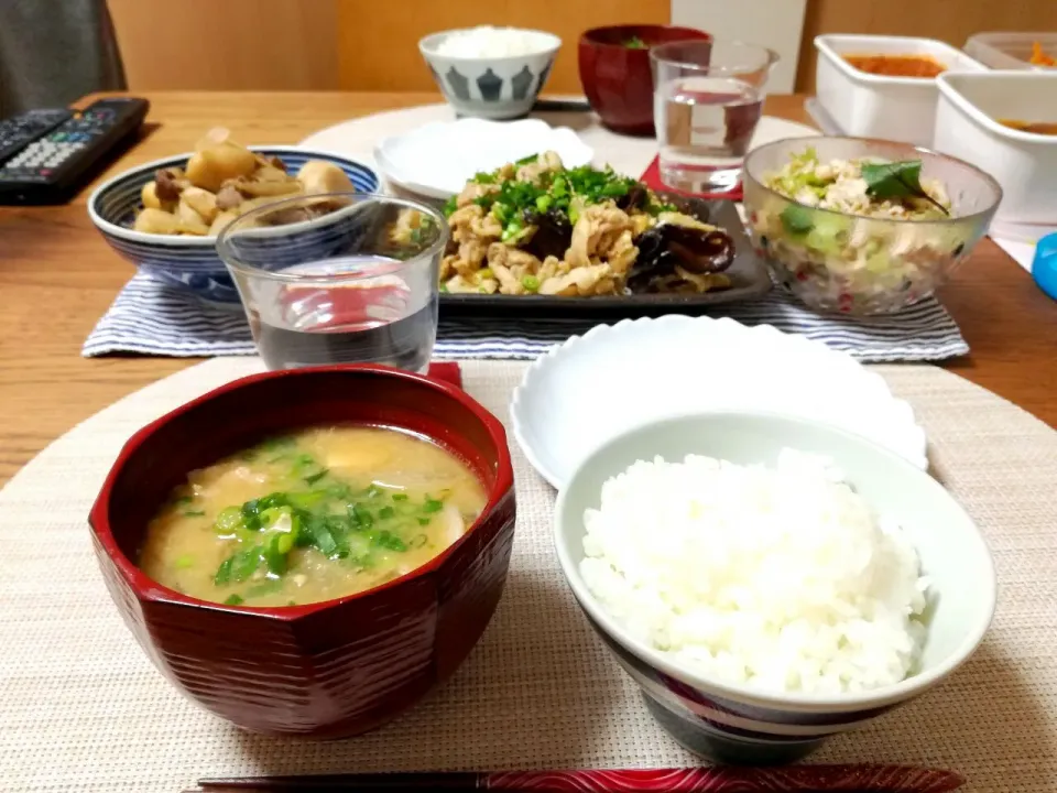 今日の晩御飯#12月#夕飯#夜ご飯#牛肉とさといもの煮物|こあささん