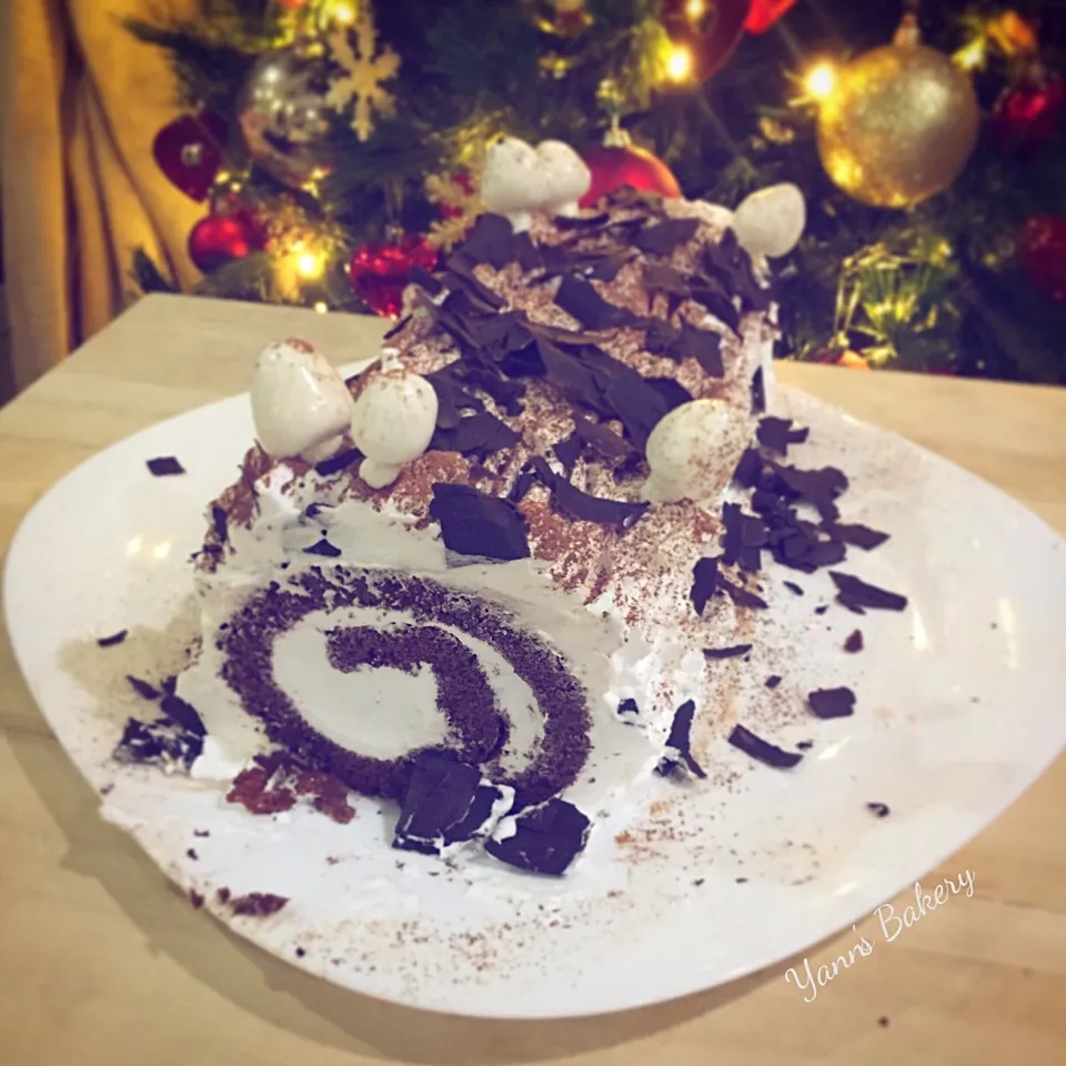 クリスマスログケーキ
Homemade Christmas Log Cake|Yannさん