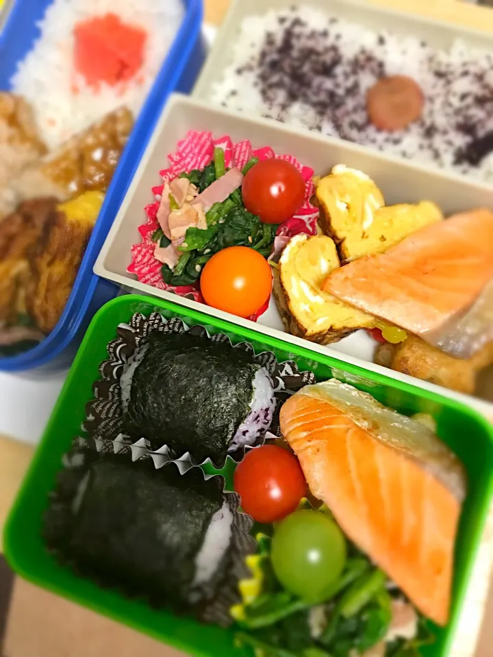 冬休み１日目。小学生2人プラス母のお弁当。|アンデルセンさん