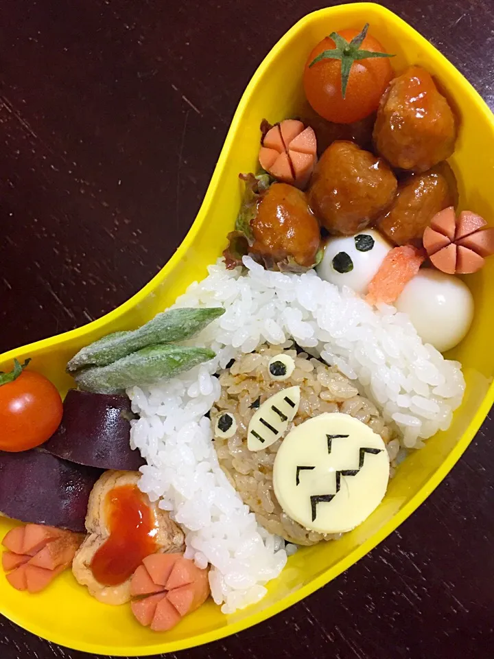 Snapdishの料理写真:かまくらの中のトトロ|Erikoさん