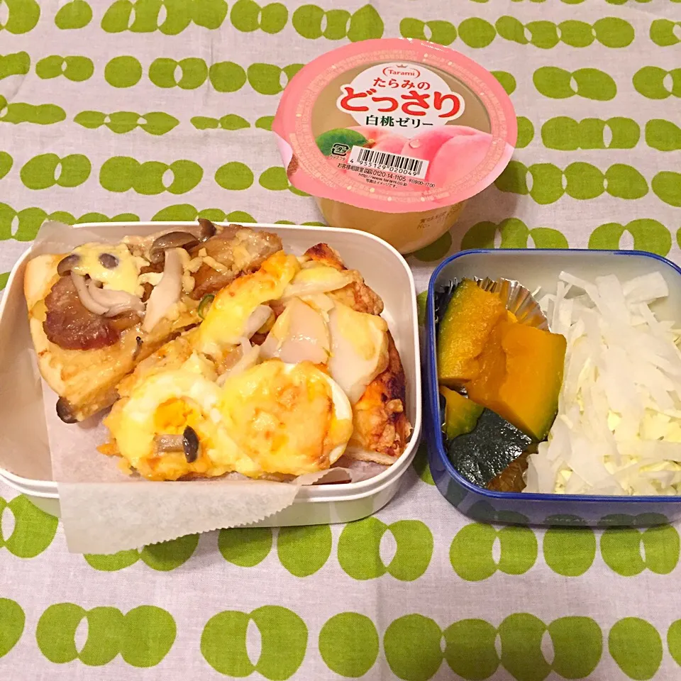 Snapdishの料理写真:ピザ弁当|とにおさん