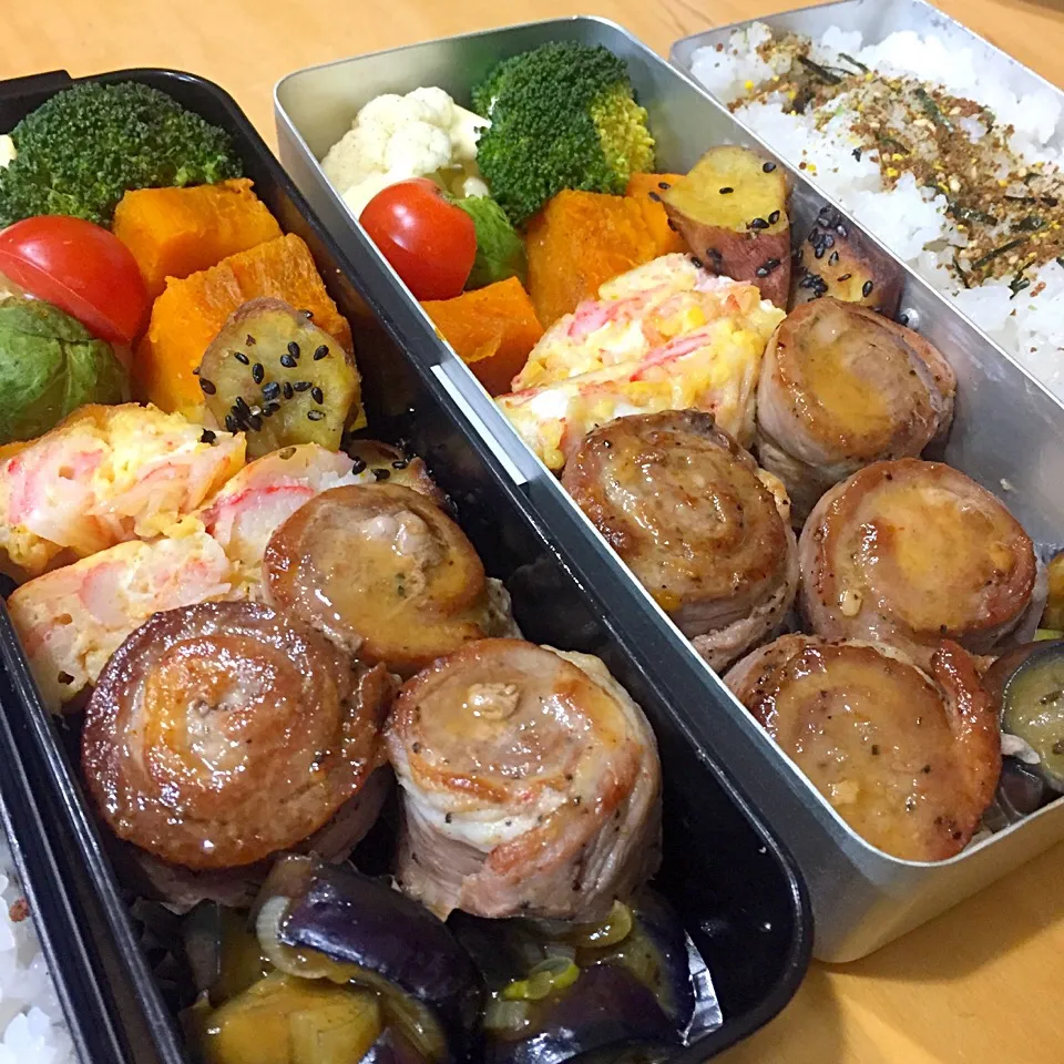 Snapdishの料理写真:今日の親父弁当！|沖縄「ピロピロ」ライフさん