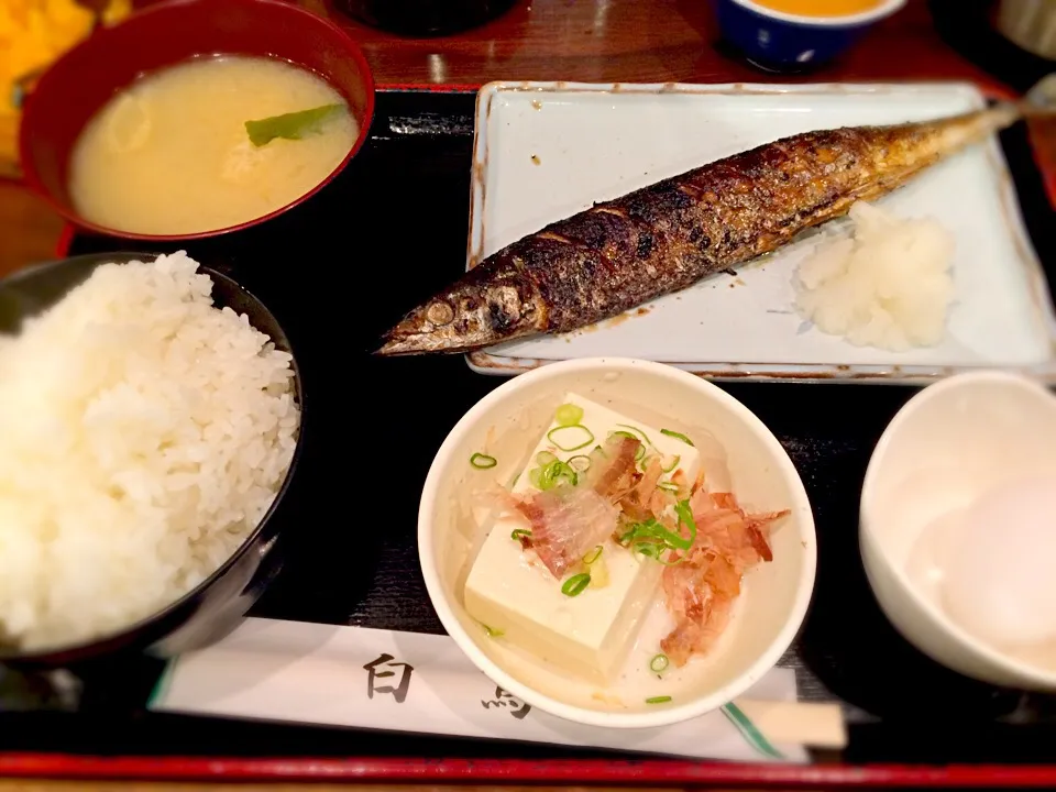 さんま定食|チカさん