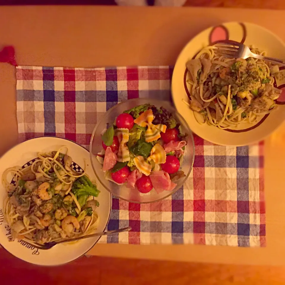 具だくさんシーフードパスタ🍝|なちゃんさん