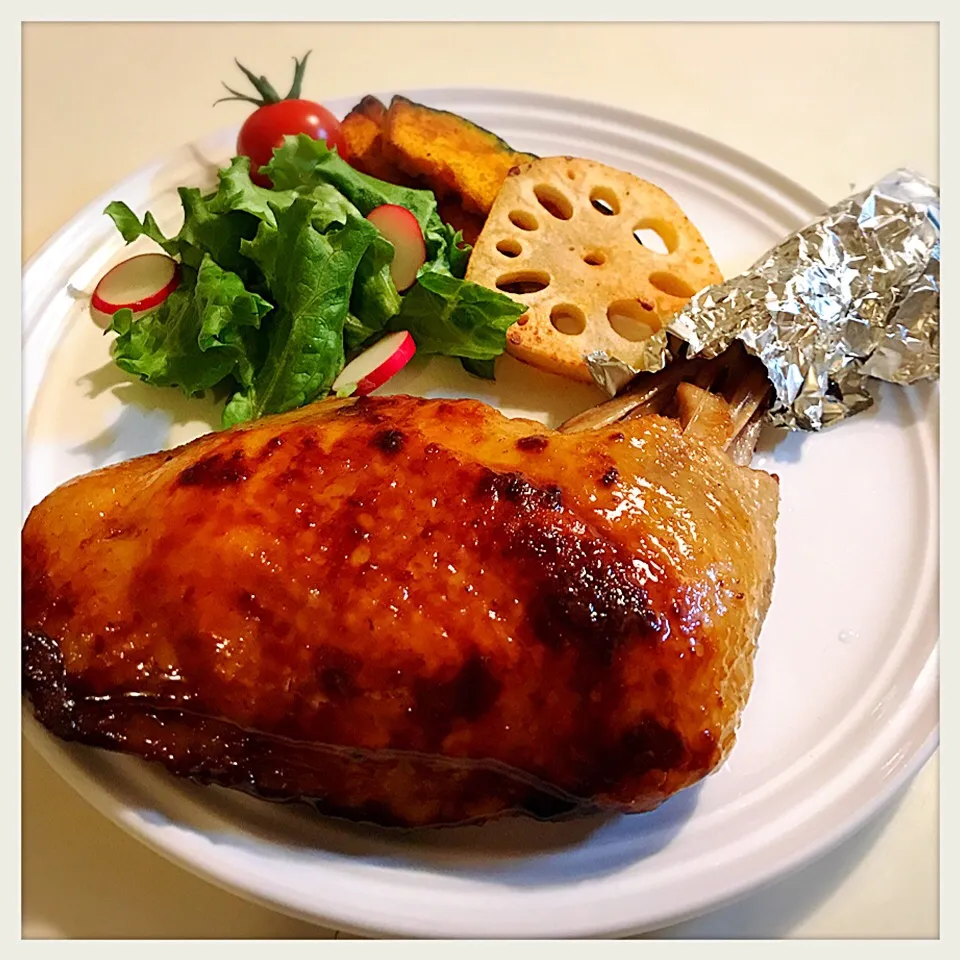 クリスマスチキン〜Roast chicken leg|toyamadaさん