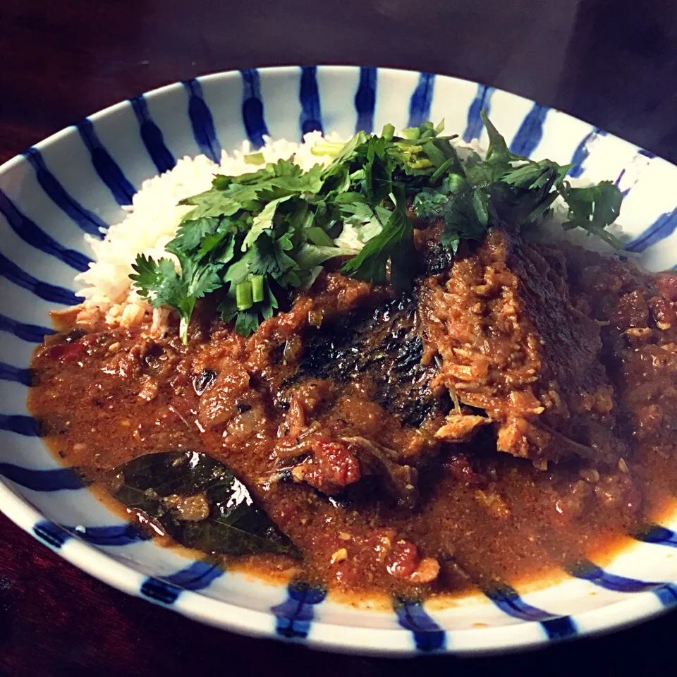 グレ(メジナ)のFish curry🇵🇰🇵🇰 サラッとルーはバスマティライスにぴったり❤️❤️|yo-chiさん