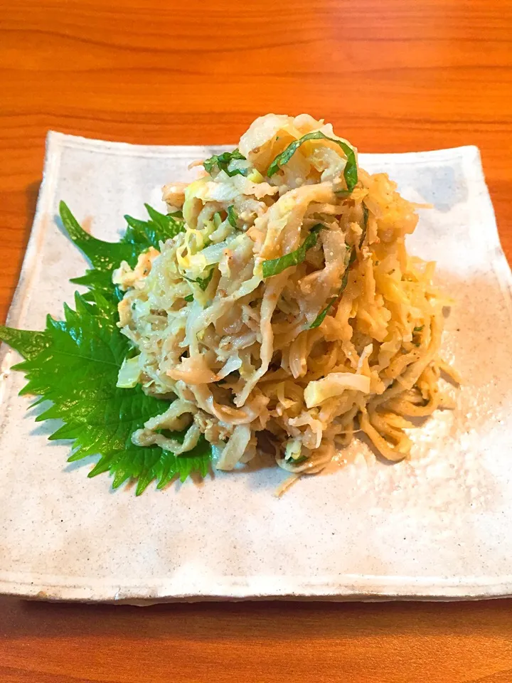 咲きちゃんさんの料理 ノンオイル✨切り干し大根のレモン香るマリネサラダ|さちさん