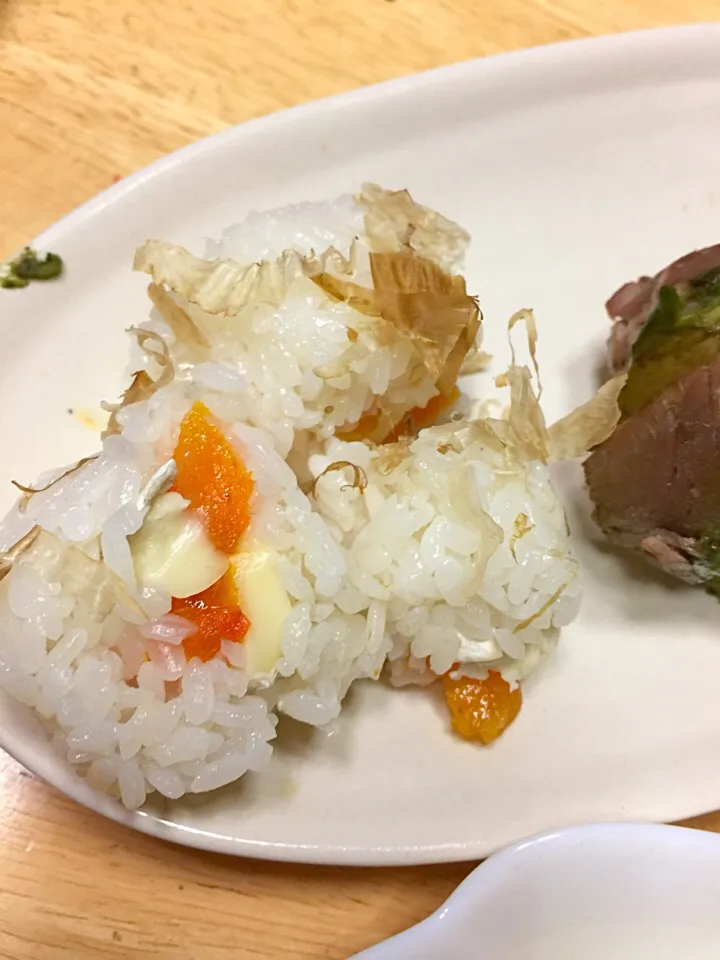 柿とチーズのお寿司|ミカさん