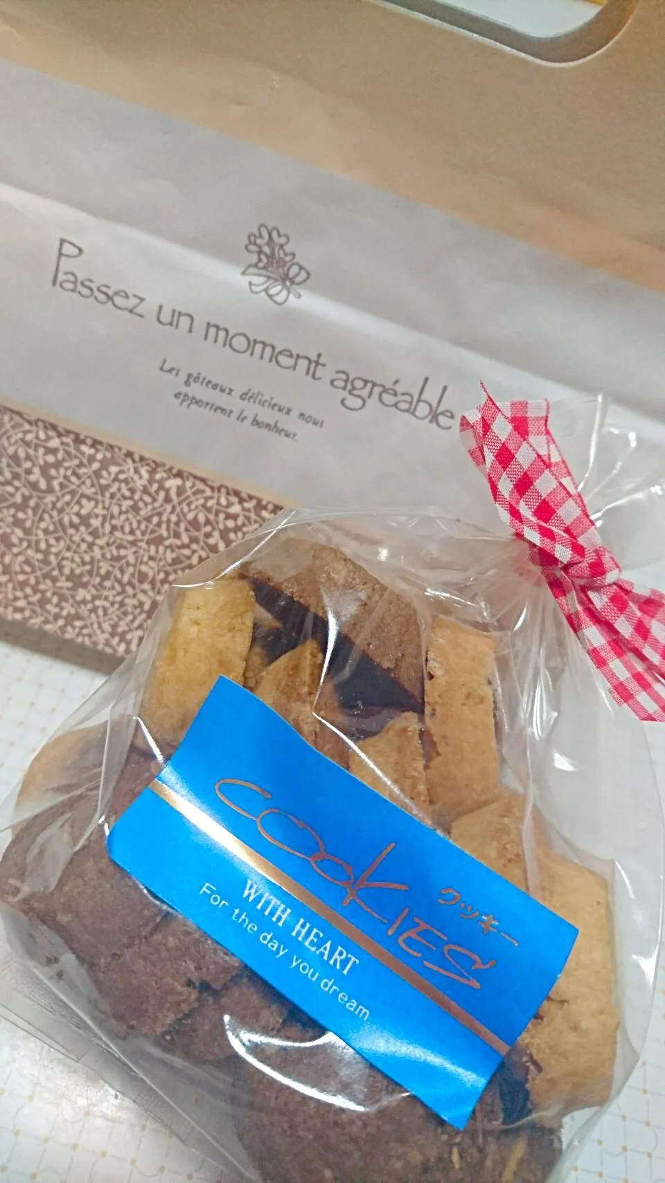 少し早い誕生日プレゼントに貰ったクッキー🍪|じょうさん