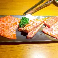 Snapdishの料理写真:貴重部位盛り合わせ|ちゃこさん