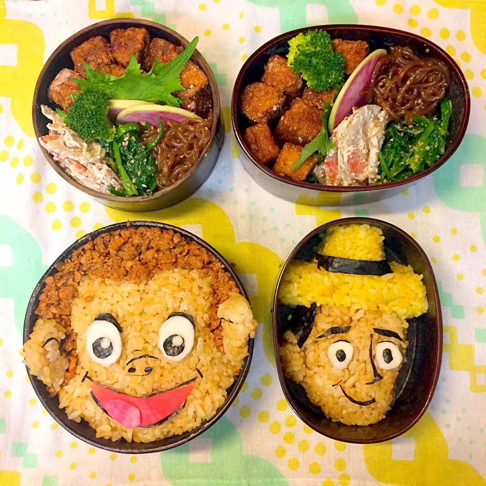 vegan弁当
おさるのジョージ|makiko_aさん