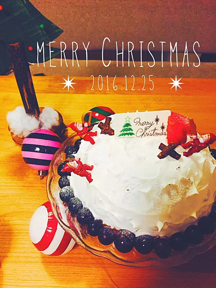 Snapdishの料理写真:ズコットでクリスマスケーキ🎄|yukaさん