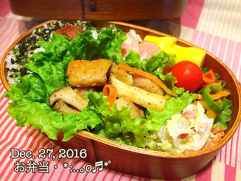 Snapdishの料理写真:2016/12/27お弁当〜♡|いく❤️さん