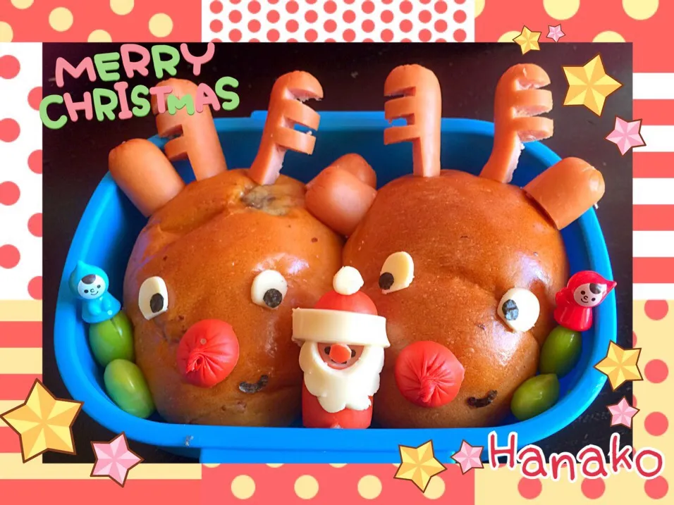 クリスマス風弁当その5。|hanakoさん