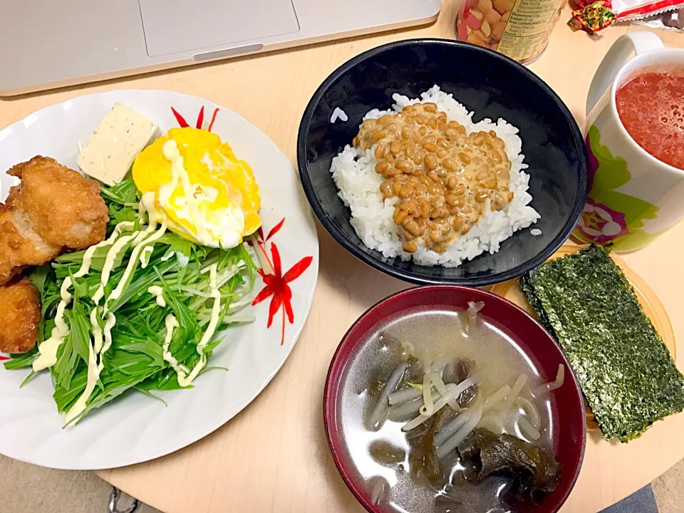 12月27日朝食兼昼食|ばぁさんさん